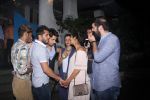 Sidharth Malhotra, Ritesh Sidhwani with Bar Bar Dekho teamat a party on 2nd Aug 2016